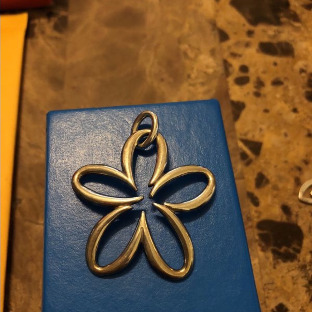 James Avery Large Flower Pendant